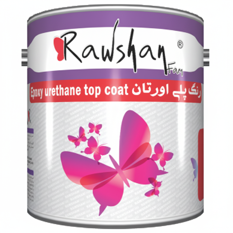 فروش رنگ پلی اورتان مشکی براق گالن 1/8 کیلویی