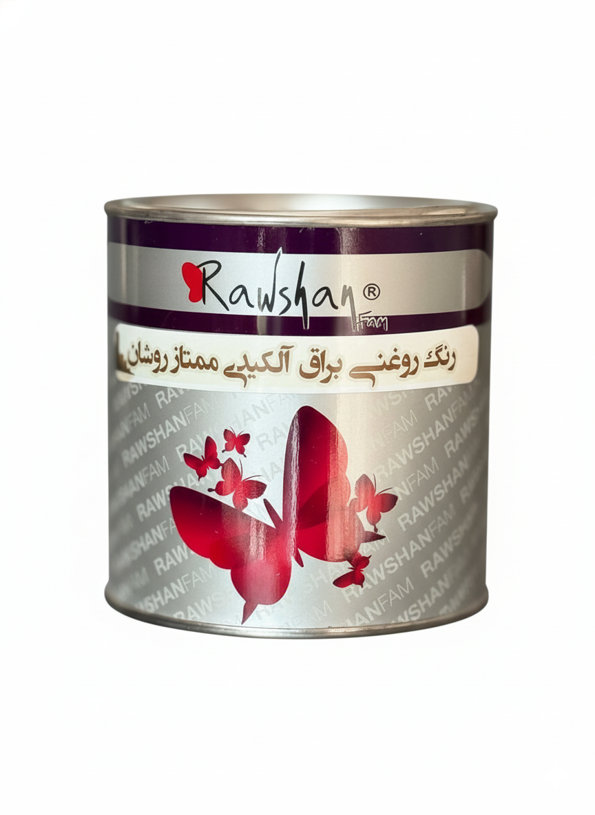 فروش رنگ روغنی براق در بسته بندی یک لیتری